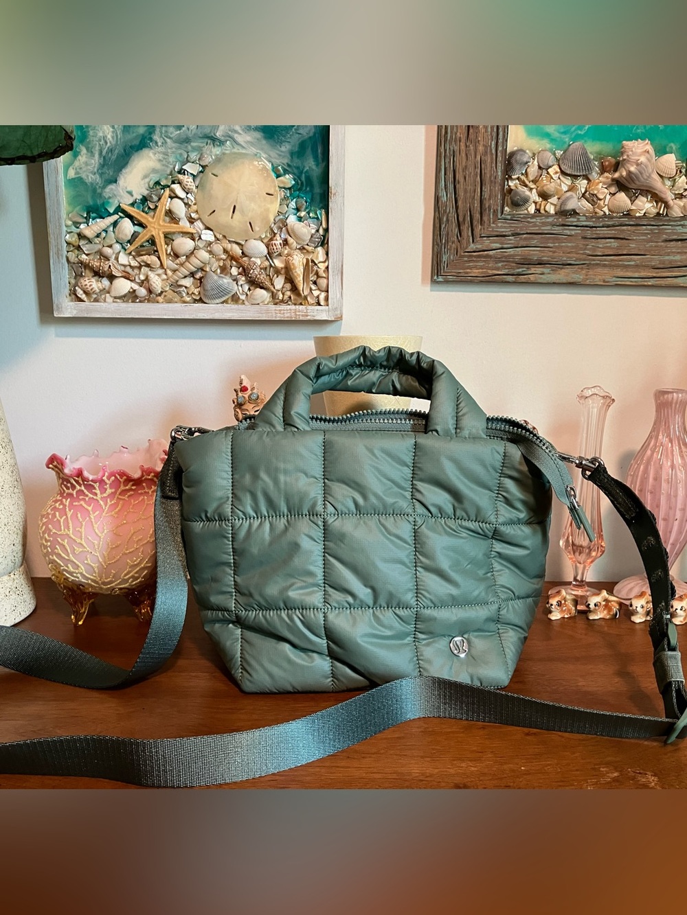 Lululemon Quilted Grid Tote Bag Mini 5L Bag